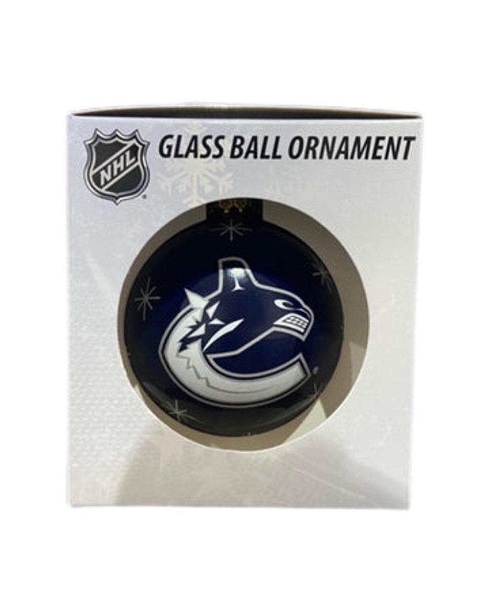 NHL Glass Ball Christmas Ornament