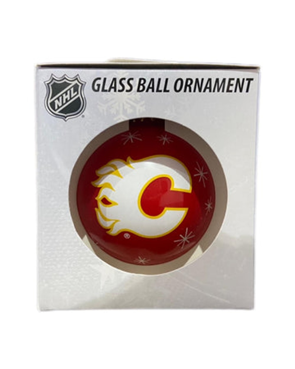 NHL Glass Ball Christmas Ornament