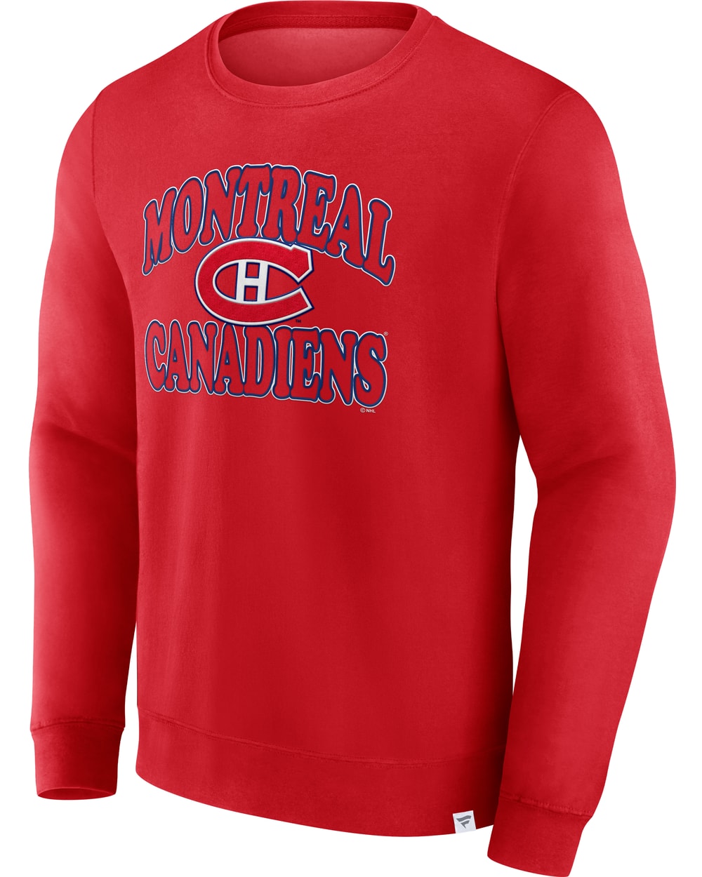 Fanatics NHL Heritage Cotton Long Sleeve Crewneck