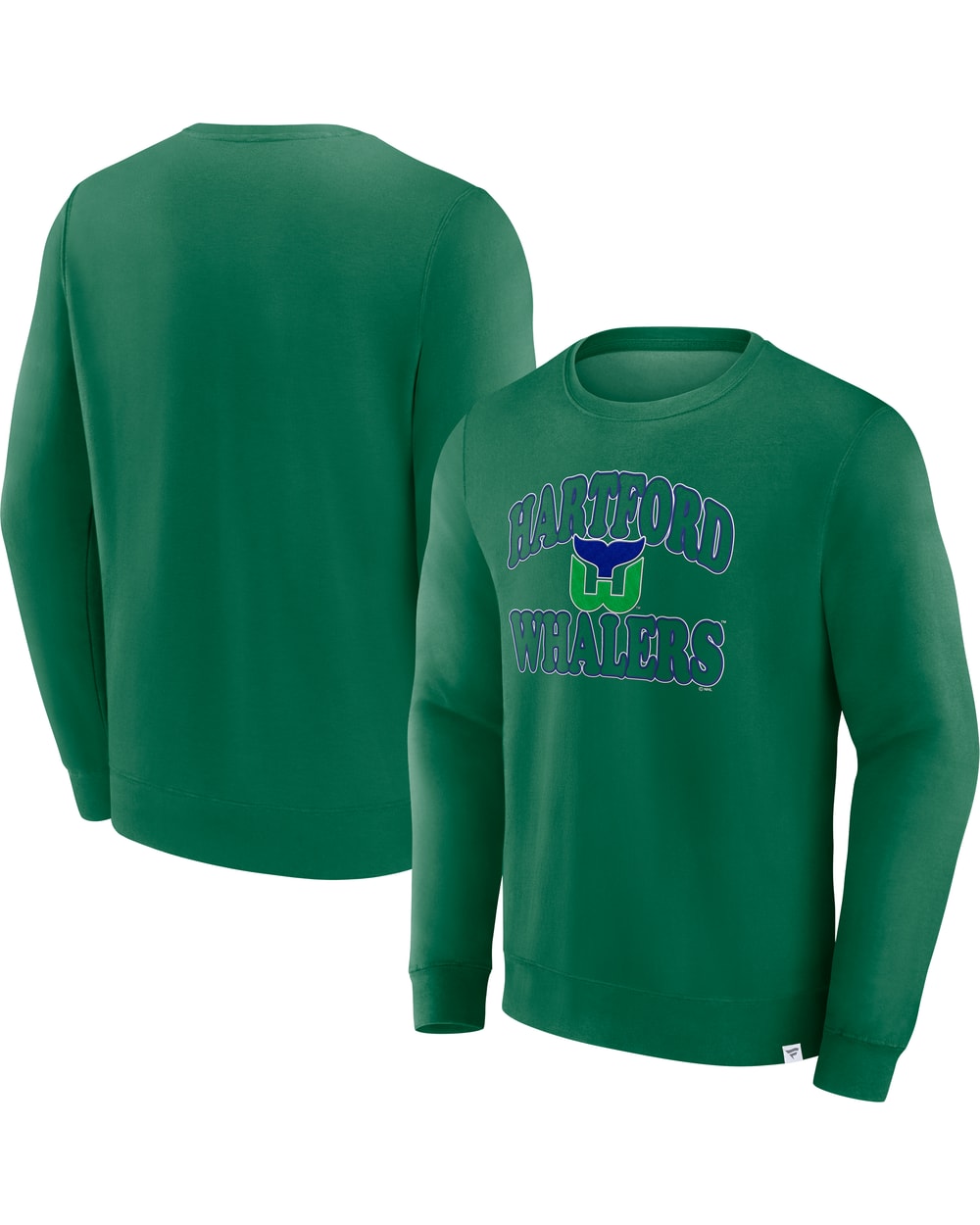Fanatics NHL Heritage Cotton Long Sleeve Crewneck