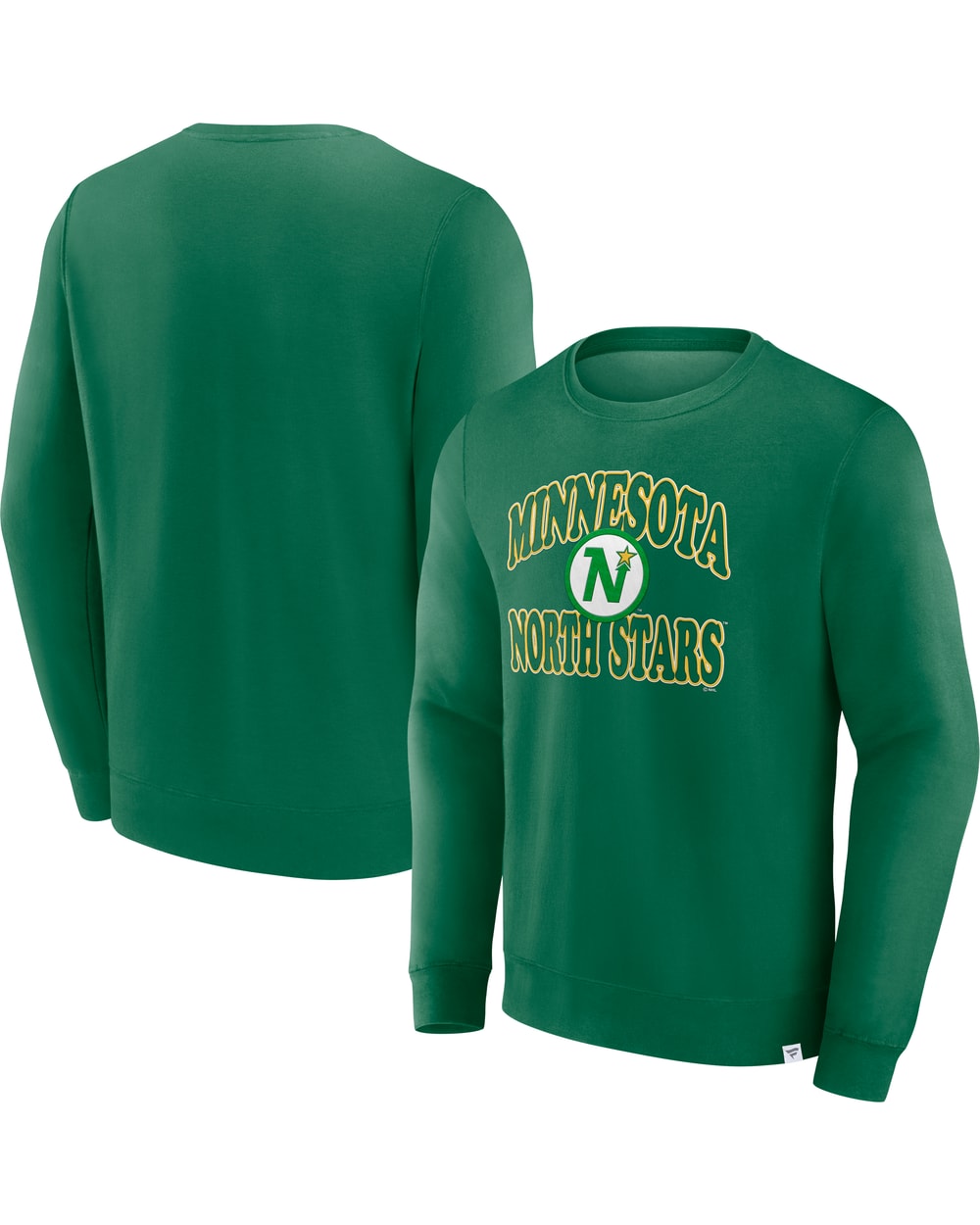 Fanatics NHL Heritage Cotton Long Sleeve Crewneck