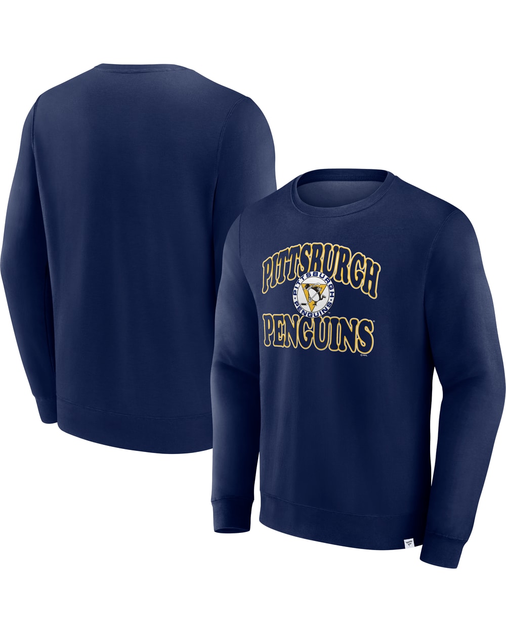 Fanatics NHL Heritage Cotton Long Sleeve Crewneck