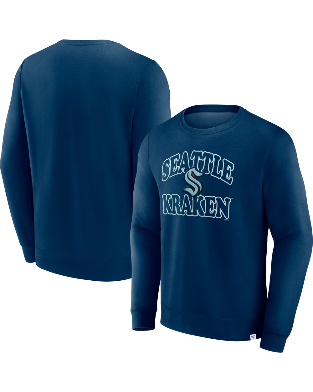 Fanatics NHL Heritage Cotton Long Sleeve Crewneck