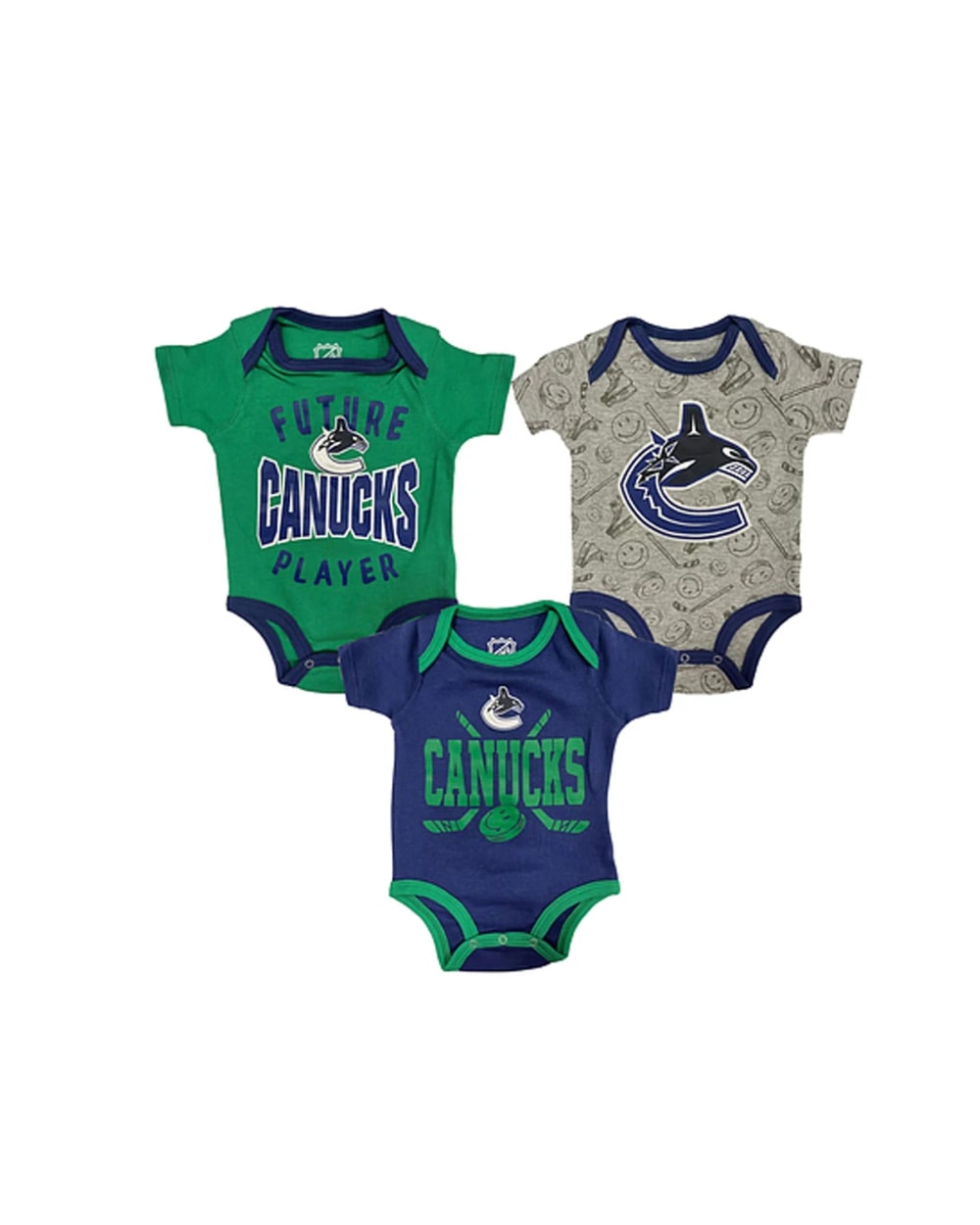 Outerstuff NHL Infant Full Strength Creeper Set
