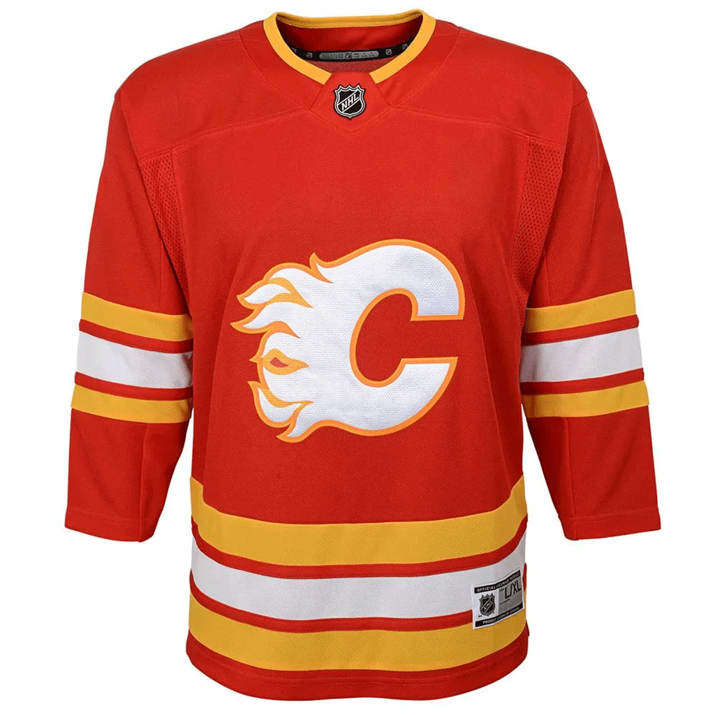 Outerstuff Customizable Youth Calgary Flames Premier Jersey