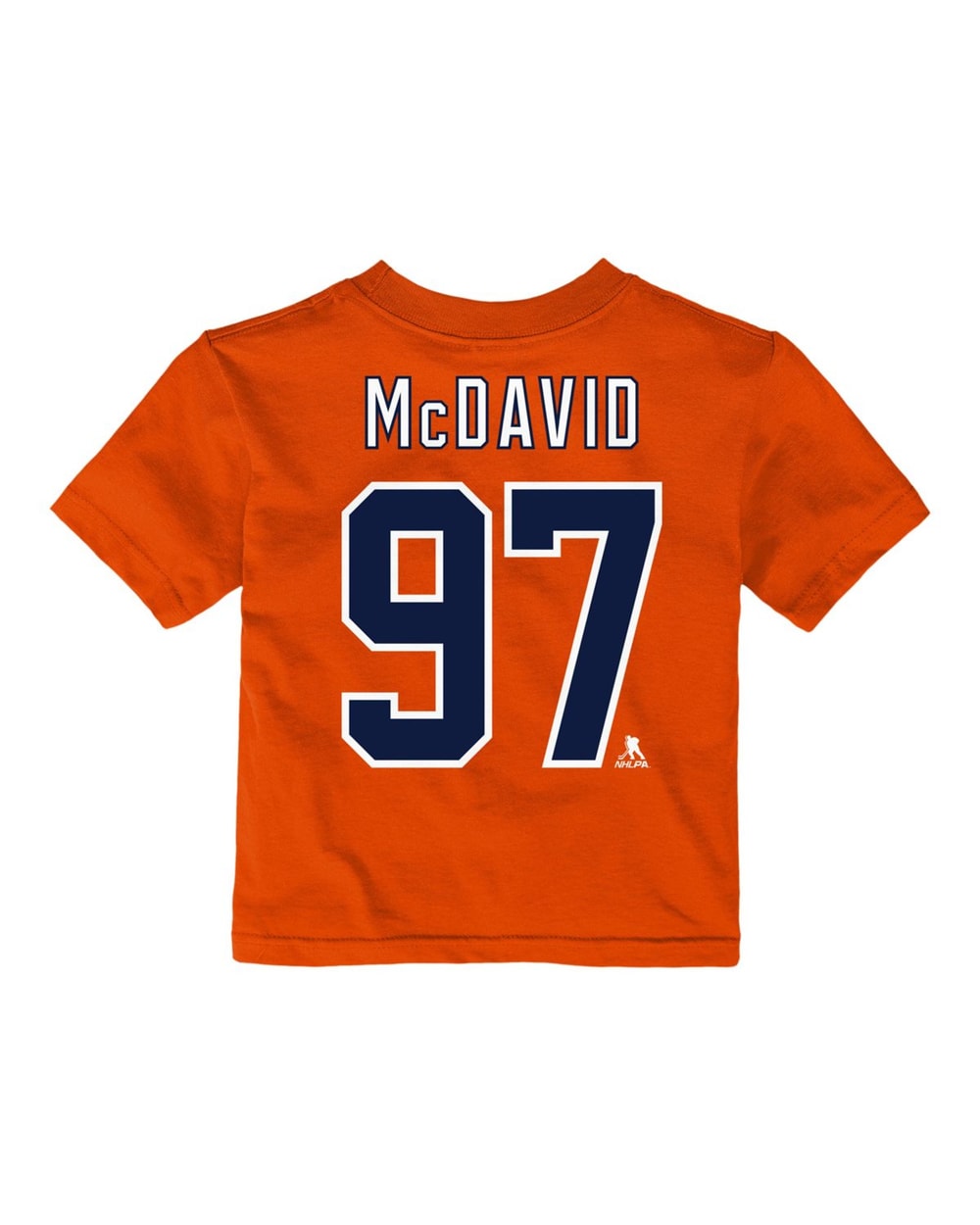 Infant Pro Name & Number Tee- Edmonton Oilers Connor McDavid