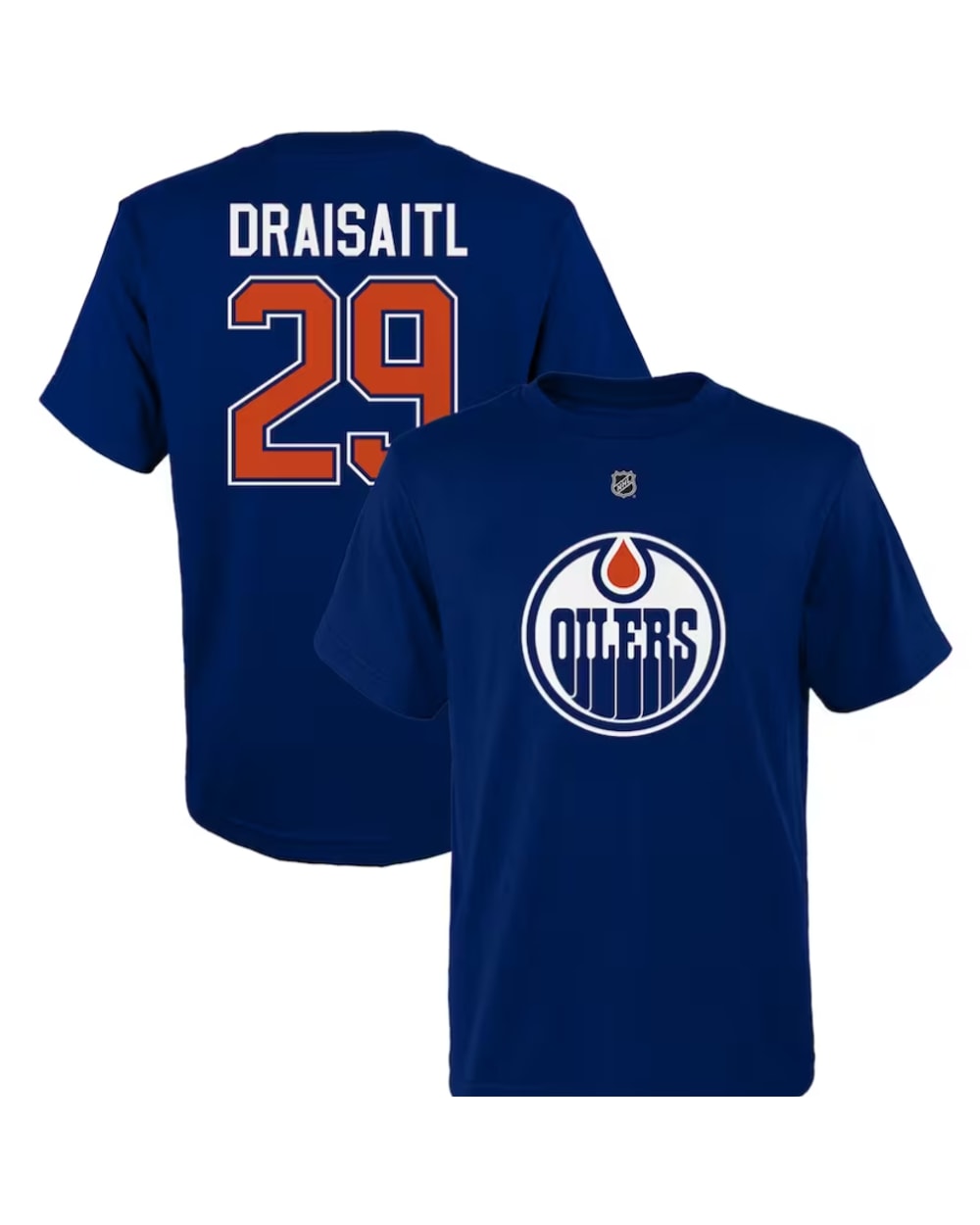 NHL Oilers Kid's Name & Number T-Shirt - Draisaitl