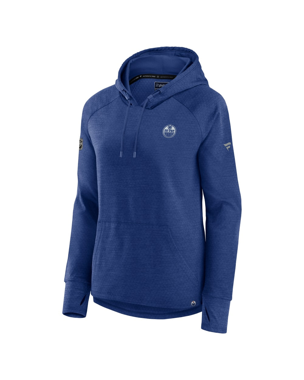 Fanatics Edmonton Oilers Women's Road Long Sleeve GEO Fleece Hoodie