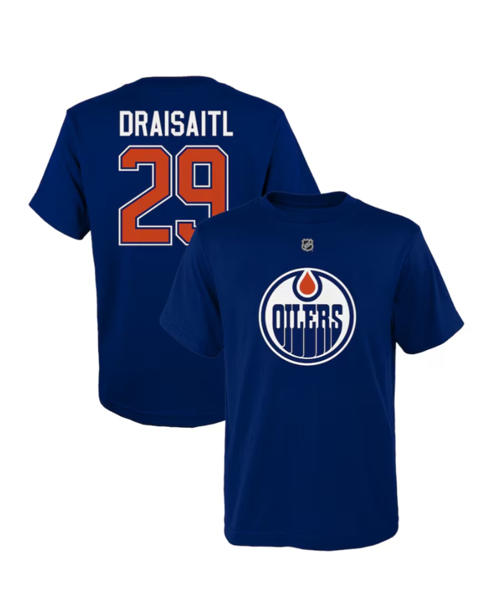 Outerstuff NHL Oilers Youth Name & Number T-Shirt - Draisaitl