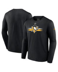 Fanatics Pittsburgh Penguins NHL Rink Cotton Long Sleeve