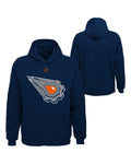 Outerstuff NHL Reverse Retro Hoodie Youth- Edmonton Oilers