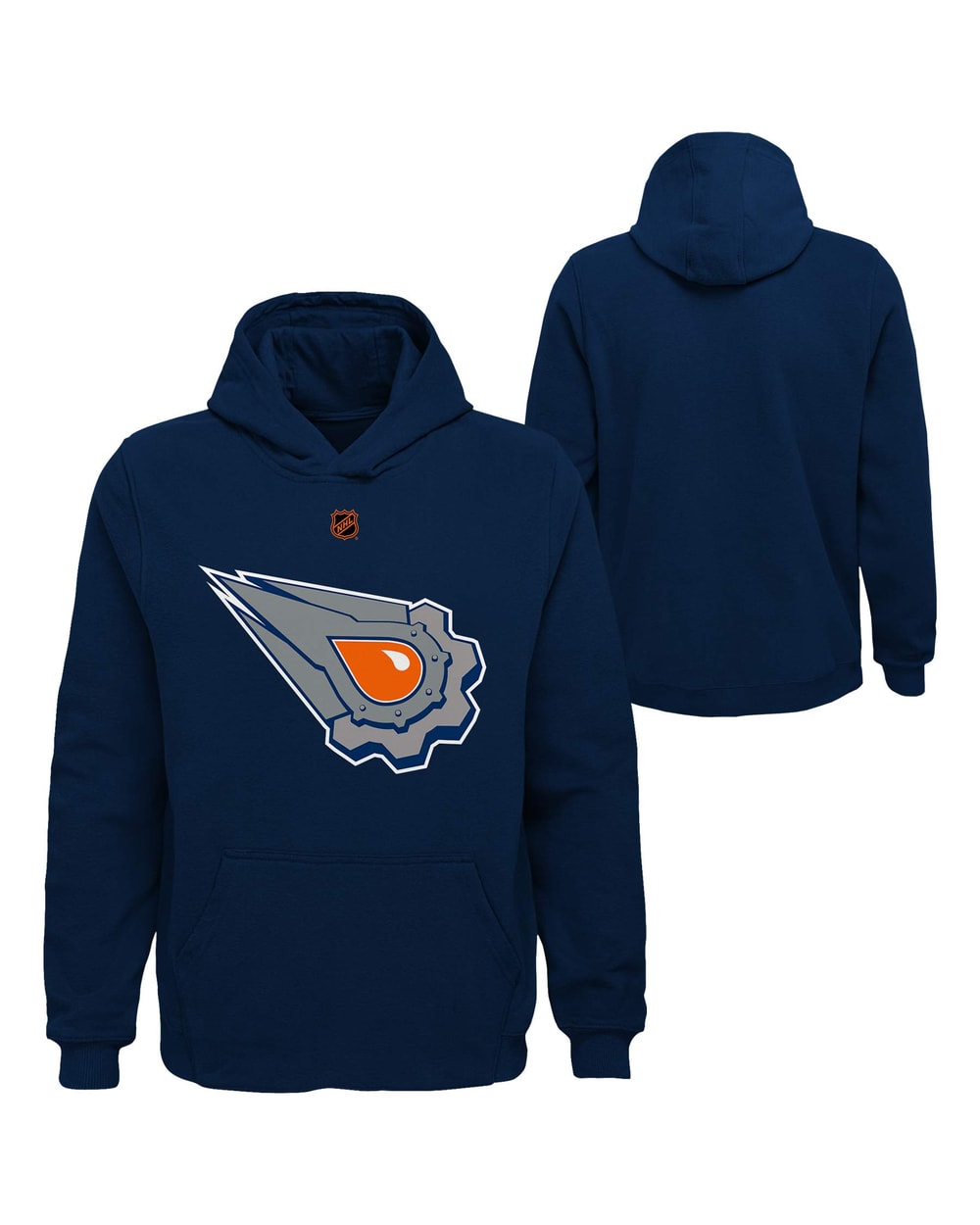 Outerstuff NHL Reverse Retro Hoodie Youth- Edmonton Oilers