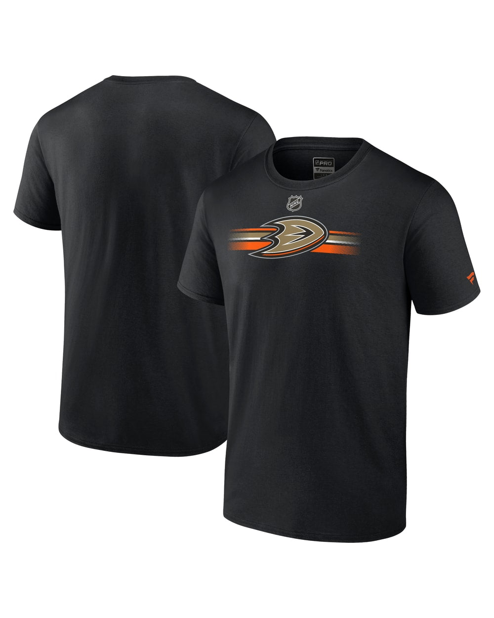 Fanatics NHL Rink Cotton T-Shirt - Black