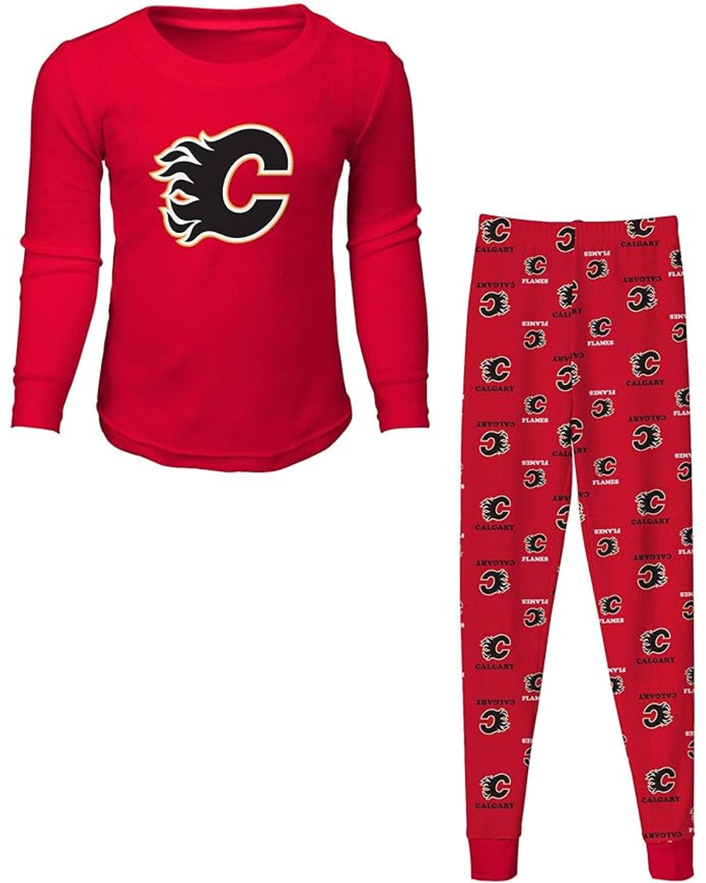 NHL Youth Long Sleeve T-shirt & Pants Sleep Set