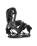 Nidecker Flow NX2 Carbon Snowboard Binding - Black, front view