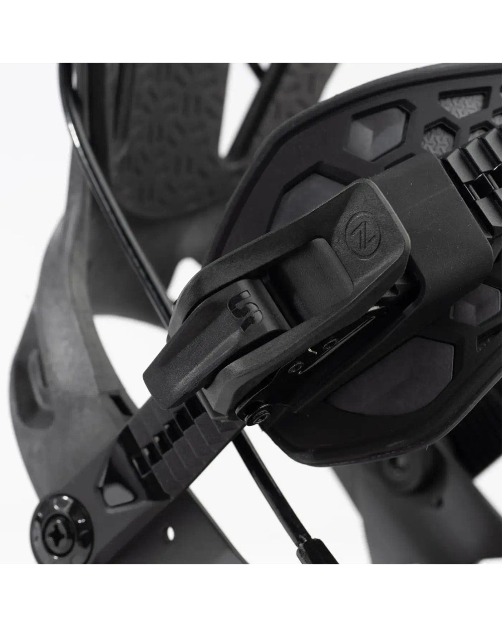 Nidecker Flow NX2 Carbon Snowboard Binding - Black, detail view