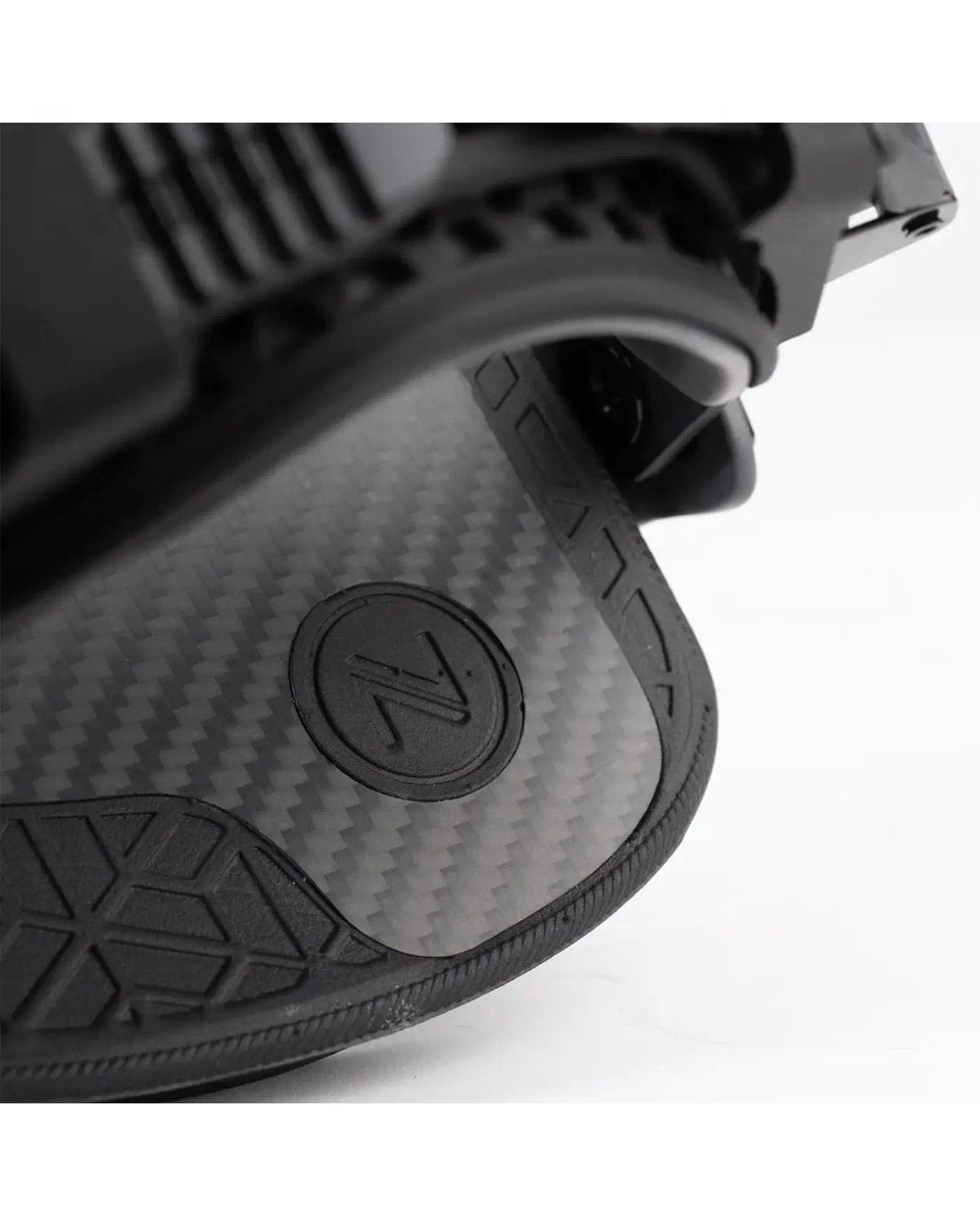 Nidecker Flow NX2 Carbon Snowboard Binding - Black, detail view