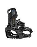 Nidecker Flow Supermatic OG Snowboard Binding - Black, front view