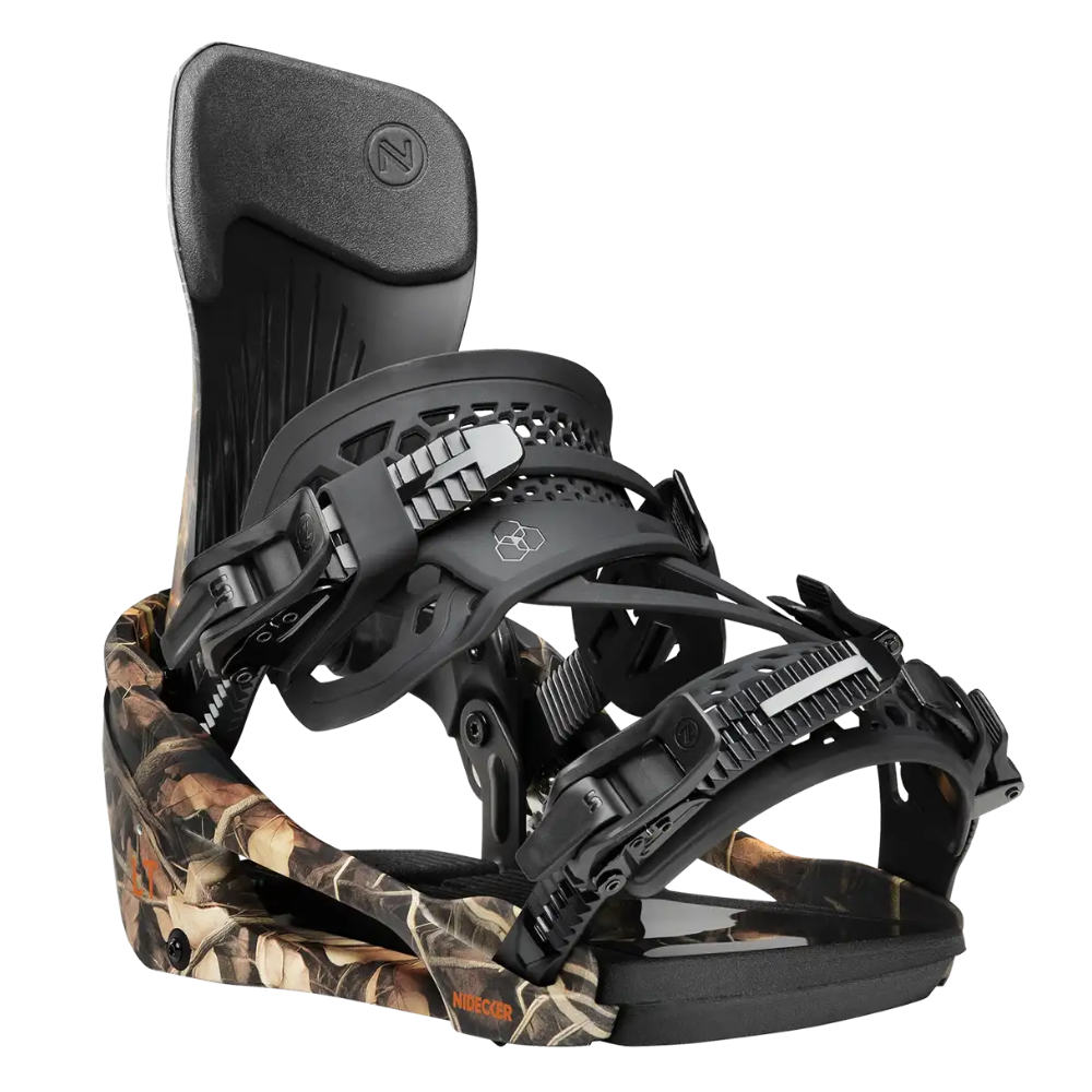 Nidecker LT Supermatic Snowboard Binding - Camo, detail view