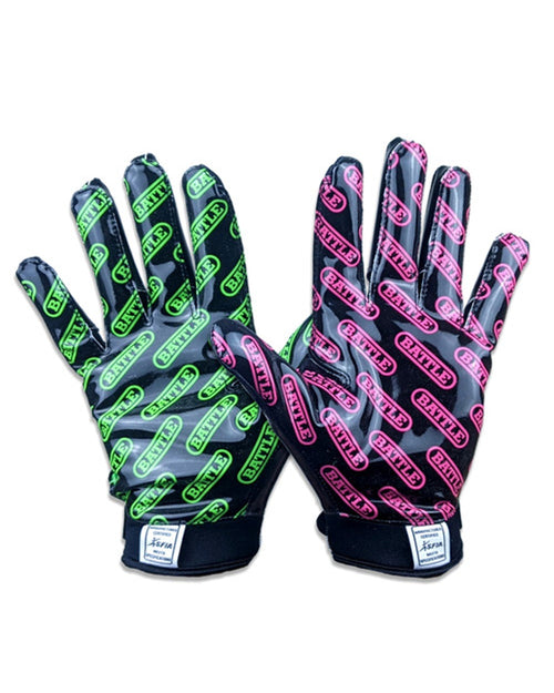 "Nightmare 2.0" Adult Cloaked Receiver Football Gloves