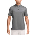 Nike Dri-FIT Tour Heather Polo - Black - front on model