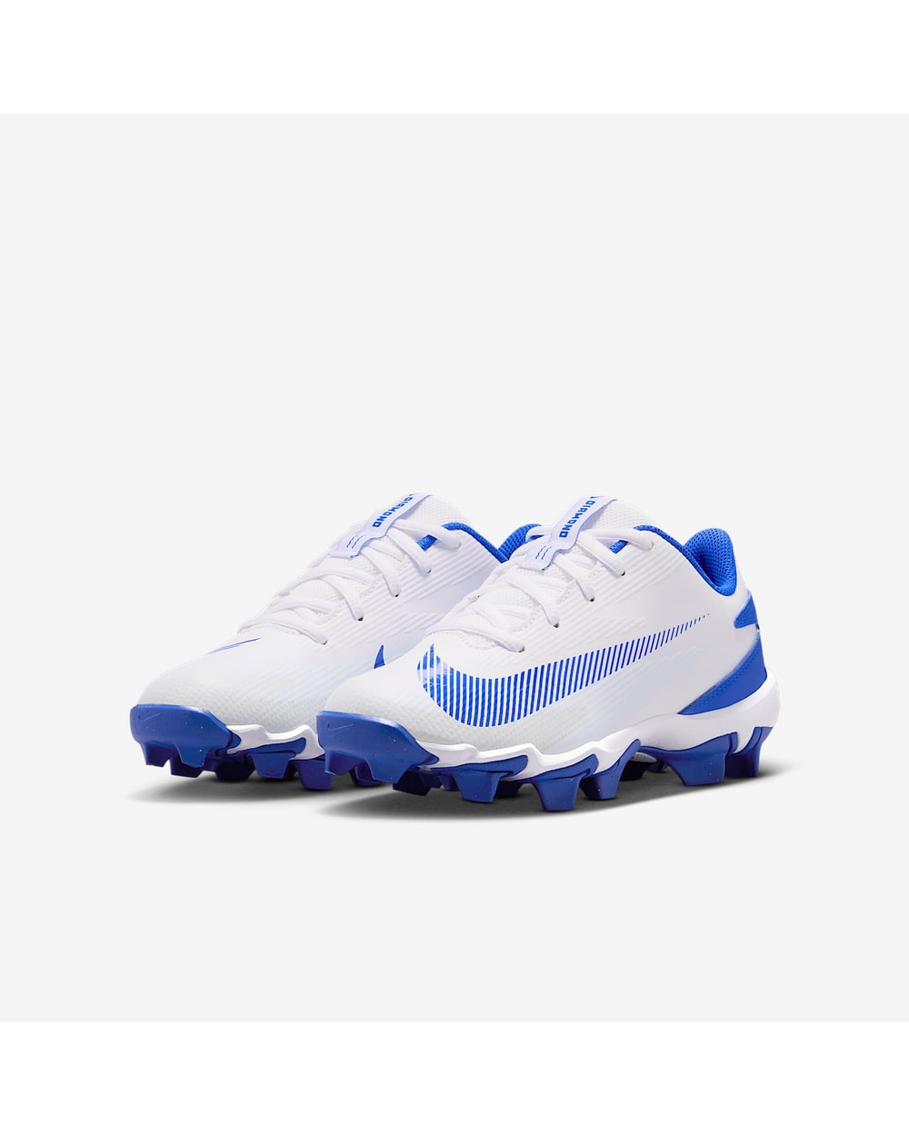 Nike Diamond Clutch Big Kids' - White/Royal - front three-quarter