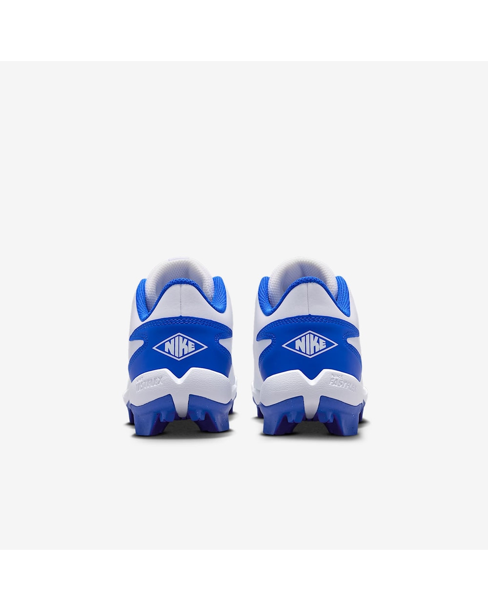 Nike Diamond Clutch Big Kids' - White/Royal - rear