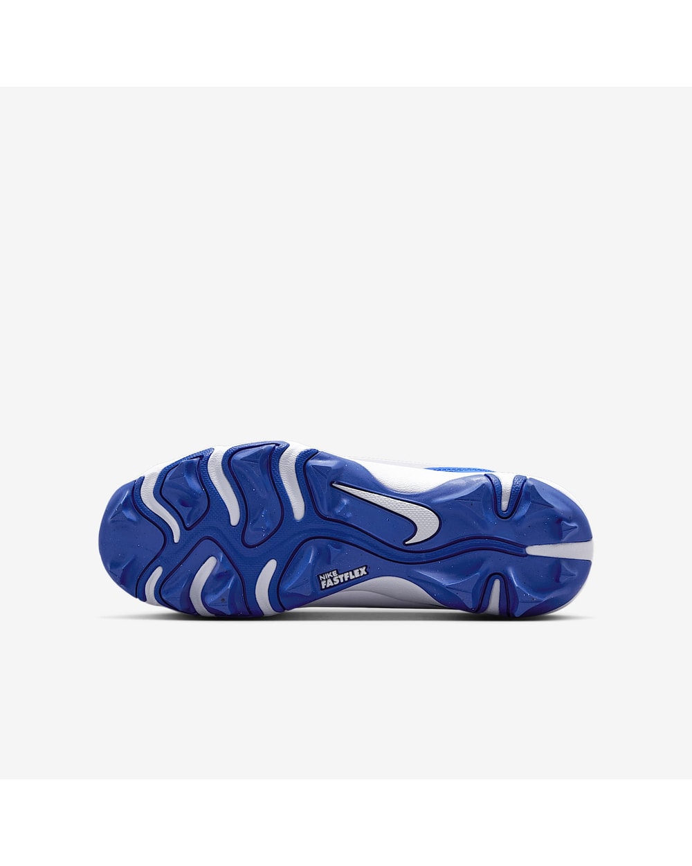 Nike Diamond Clutch Big Kids' - White/Royal - outsole