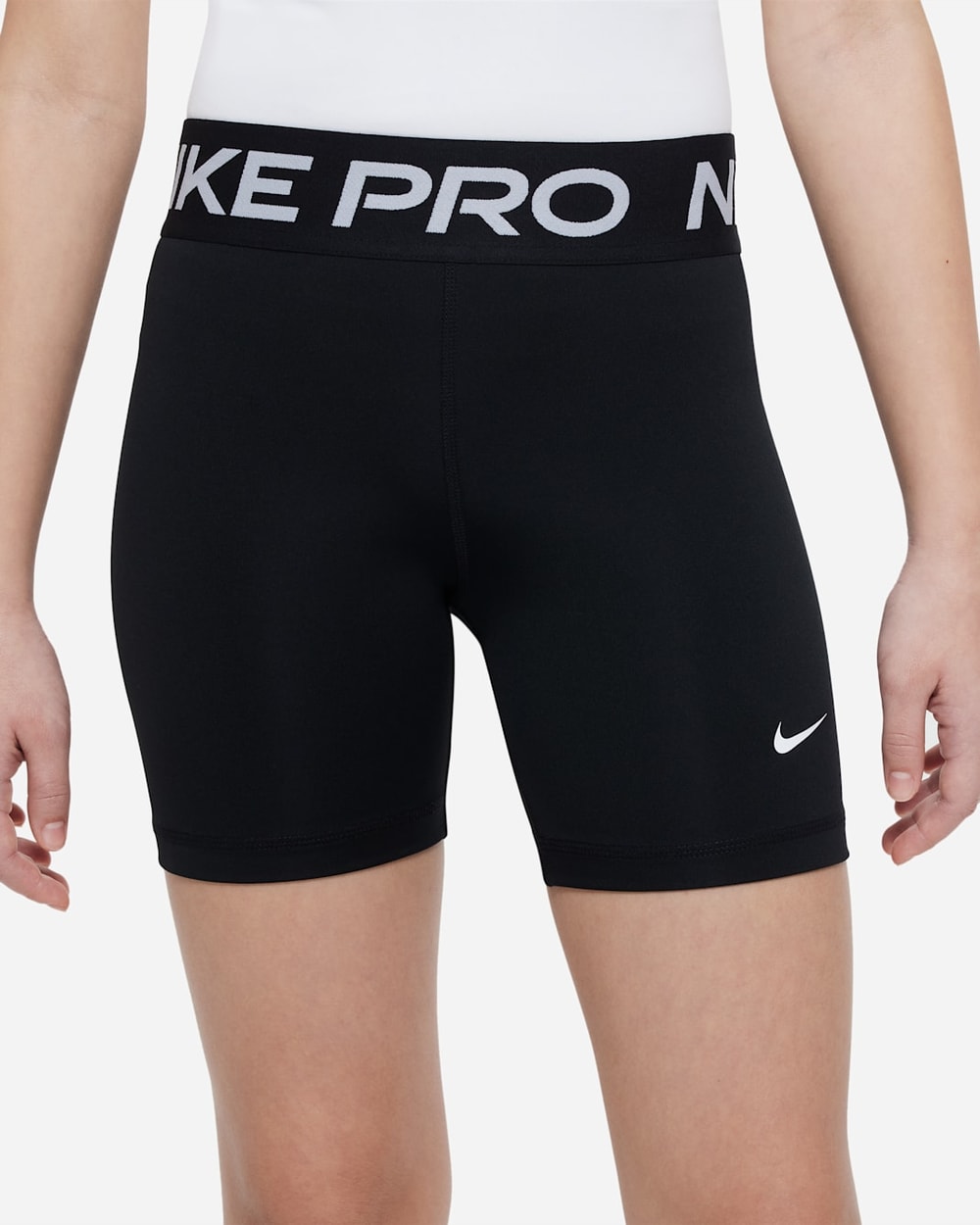 Nike Big Kids' (Girls') Pro Dri-FIT 5" Shorts