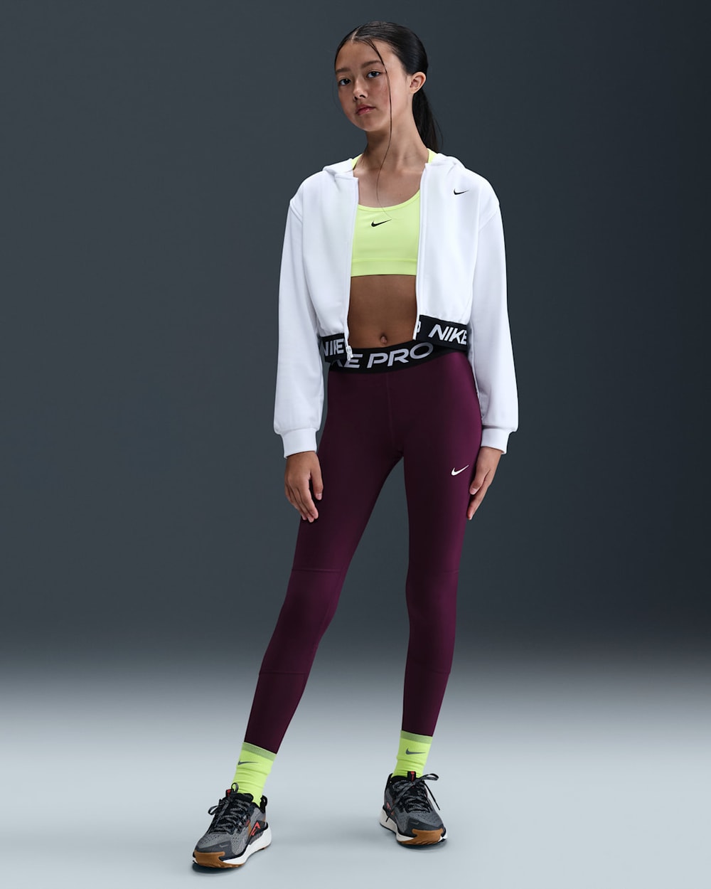 Nike Big Kids' (Girls') Pro Dri-FIT Leggings