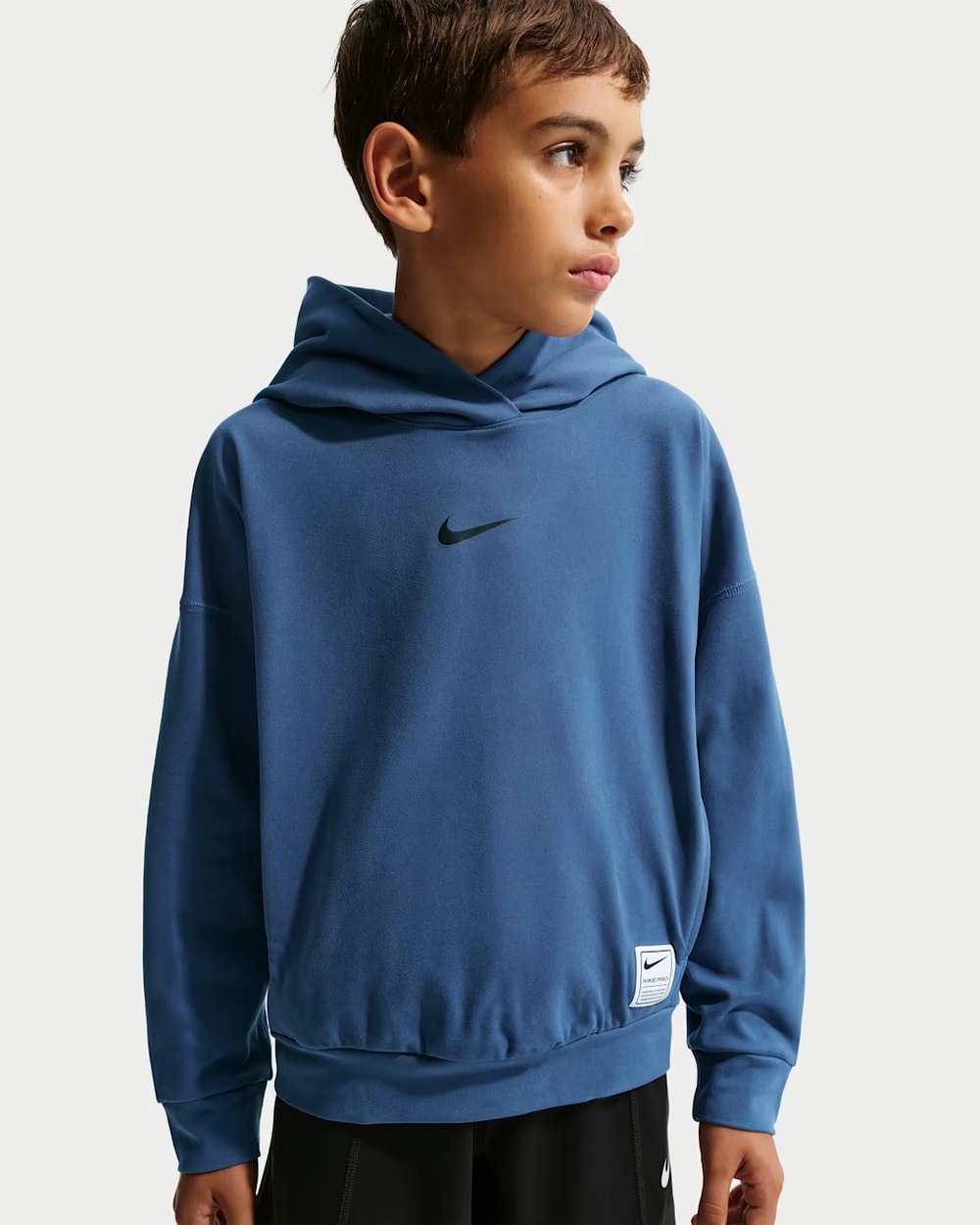 Nike Big Kids' Pro Dri-FIT Fleece Pullover Hoodie