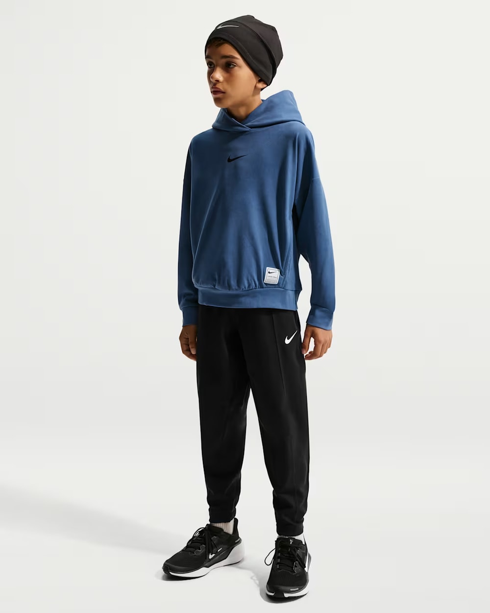 Nike Big Kids' Pro Dri-FIT Fleece Pullover Hoodie