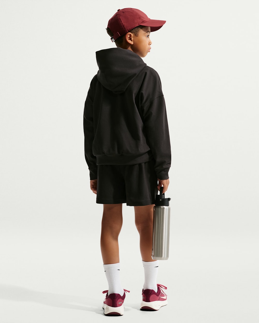 Nike Big Kids' Pro Dri-FIT Fleece Pullover Hoodie