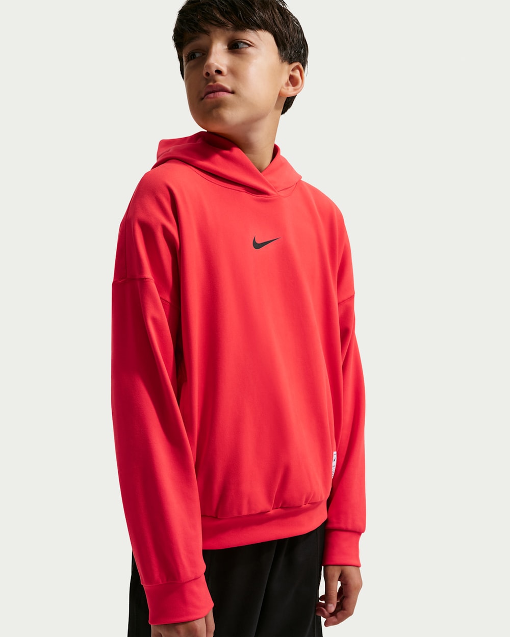 Nike Big Kids' Pro Dri-FIT Fleece Pullover Hoodie