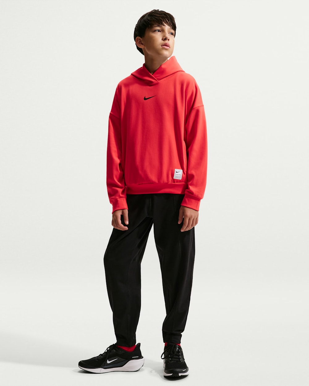 Nike Big Kids' Pro Dri-FIT Fleece Pullover Hoodie