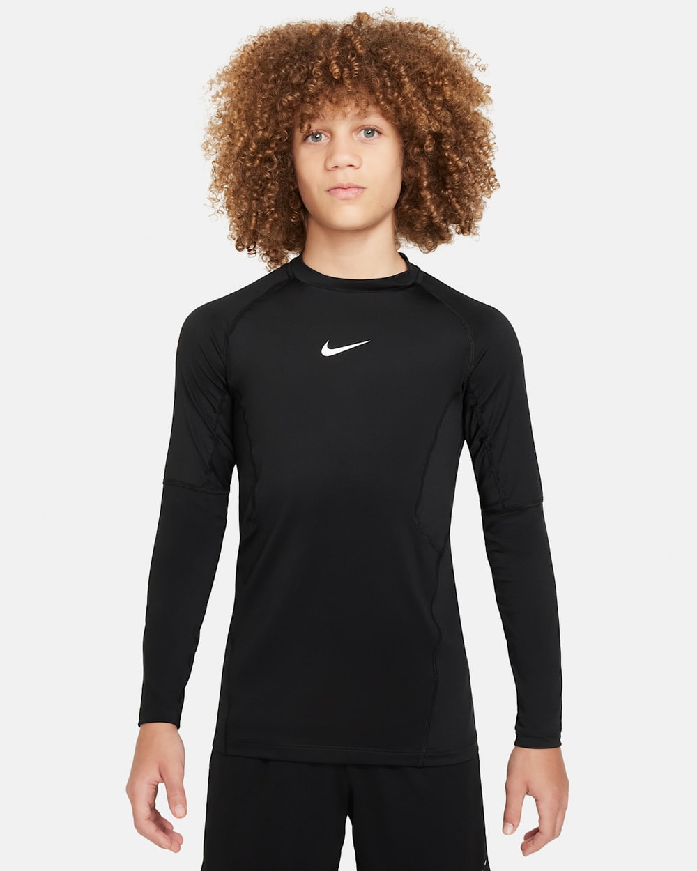 Nike Big Kids' Pro Dri-FIT Long-Sleeve Top