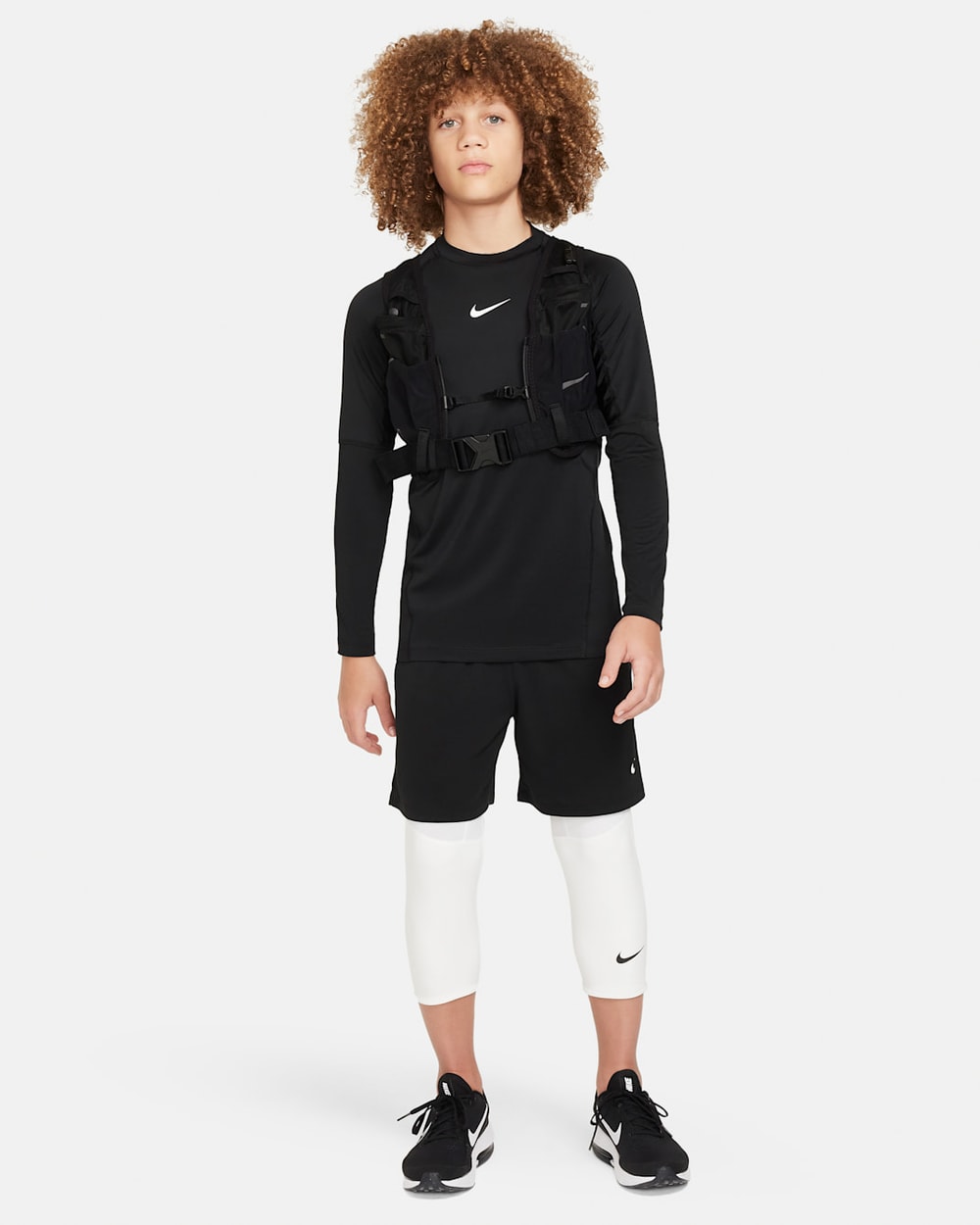 Nike Big Kids' Pro Dri-FIT Long-Sleeve Top