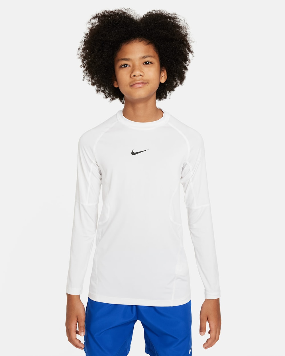 Nike Big Kids' Pro Dri-FIT Long-Sleeve Top