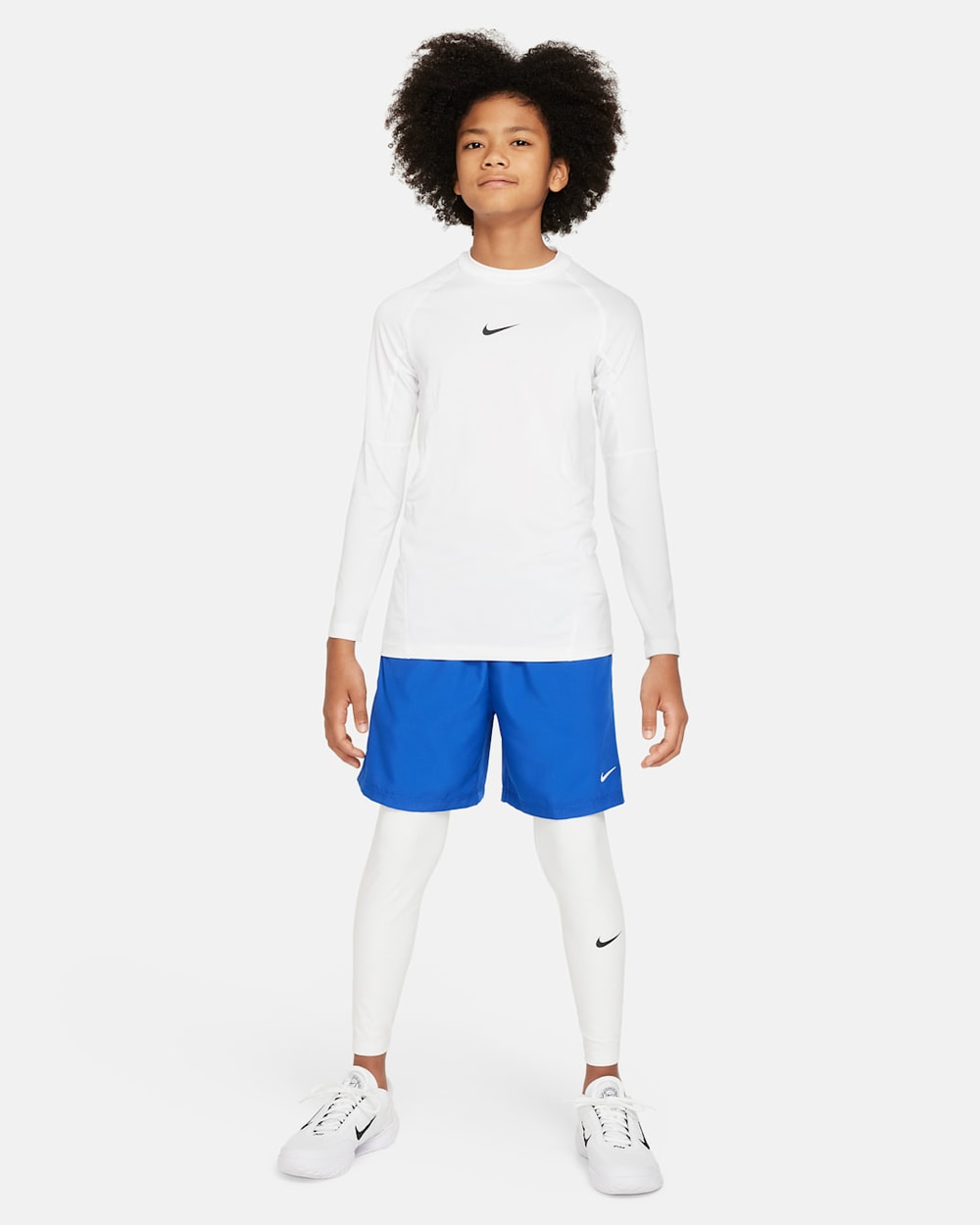 Nike Big Kids' Pro Dri-FIT Long-Sleeve Top