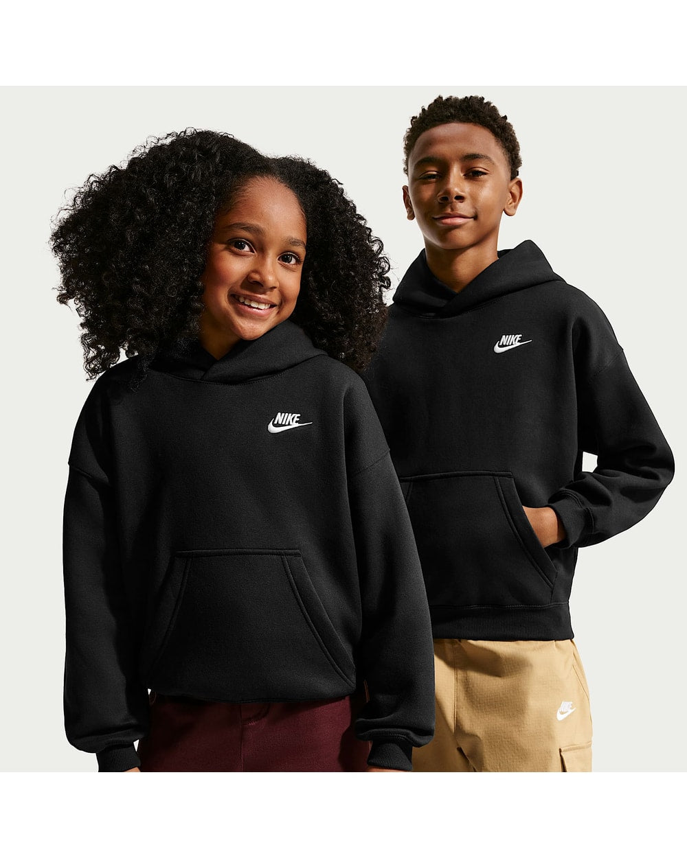 Nike Boys' Youth Sportswear Club Fleece Oversized Hoodie