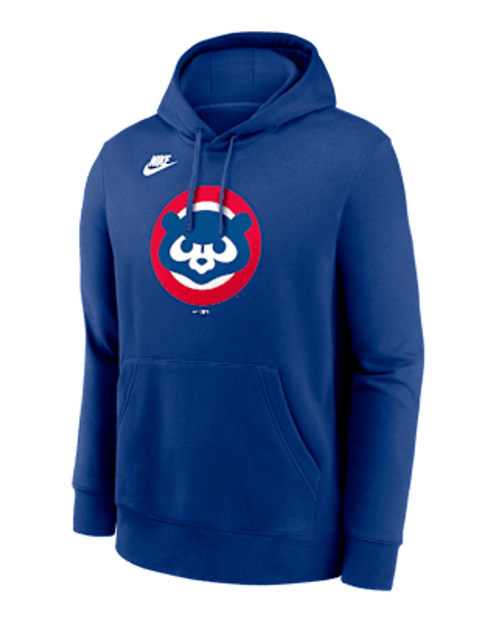 Nike Chicago Cubs Cooperstown Logo Fleece Pullover Hoodie