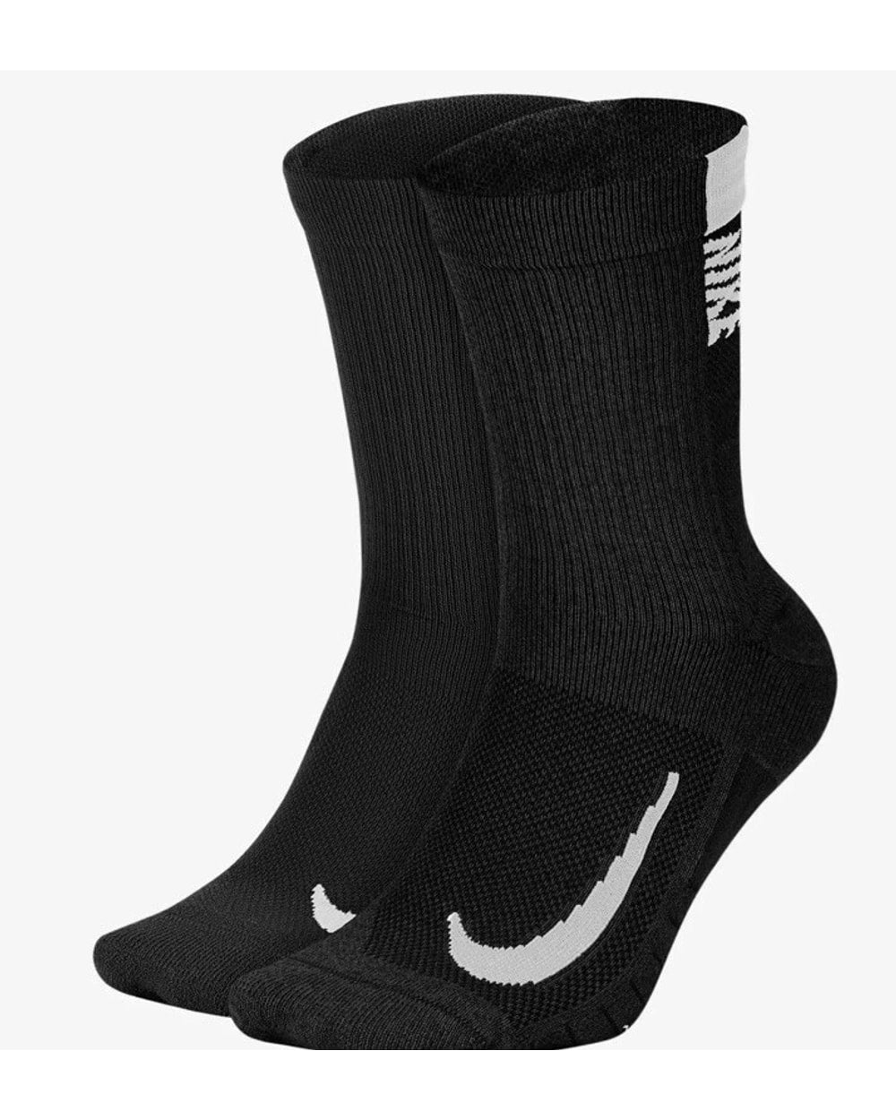 Nike Court Multiplier Cushioned Dri-Fit Training Crew Socks 2 Pack