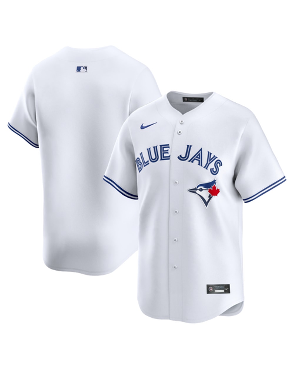 Nike Customizable Toronto Blue Jays Home Limited Jersey