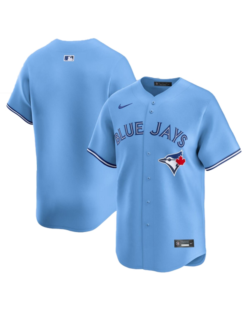 Nike Customizable Toronto Blue Jays Powder Blue Alternate Limited Jersey