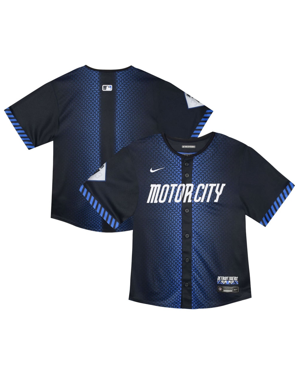 Nike Detroit Tigers City Connect Limited Jersey - Blank