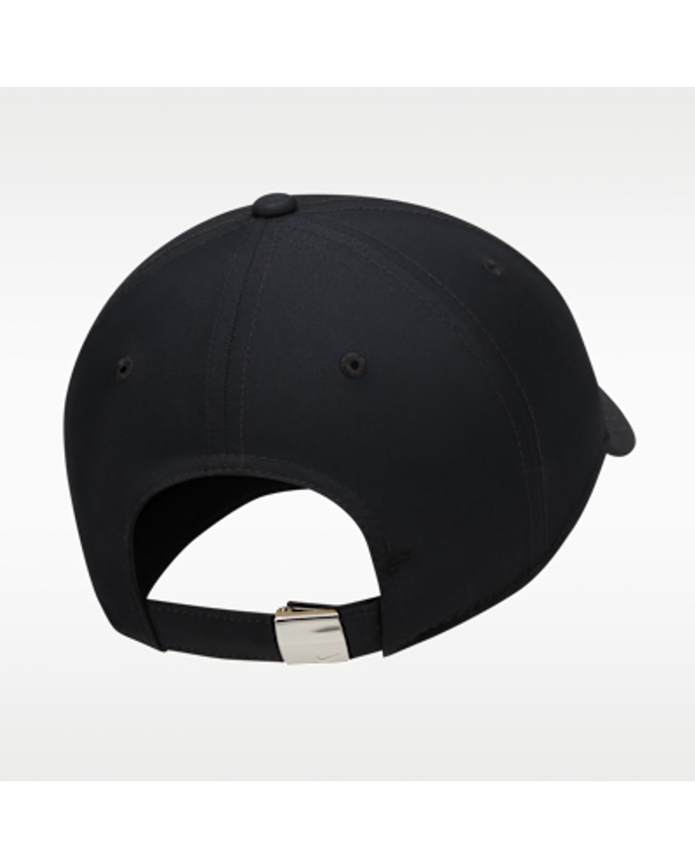 Nike Dri-FIT Club Unstructured Metal Swoosh Cap - Black, side