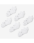 Nike Everyday Elevated No-Show Socks (6 Pairs) - WHITE, pack view