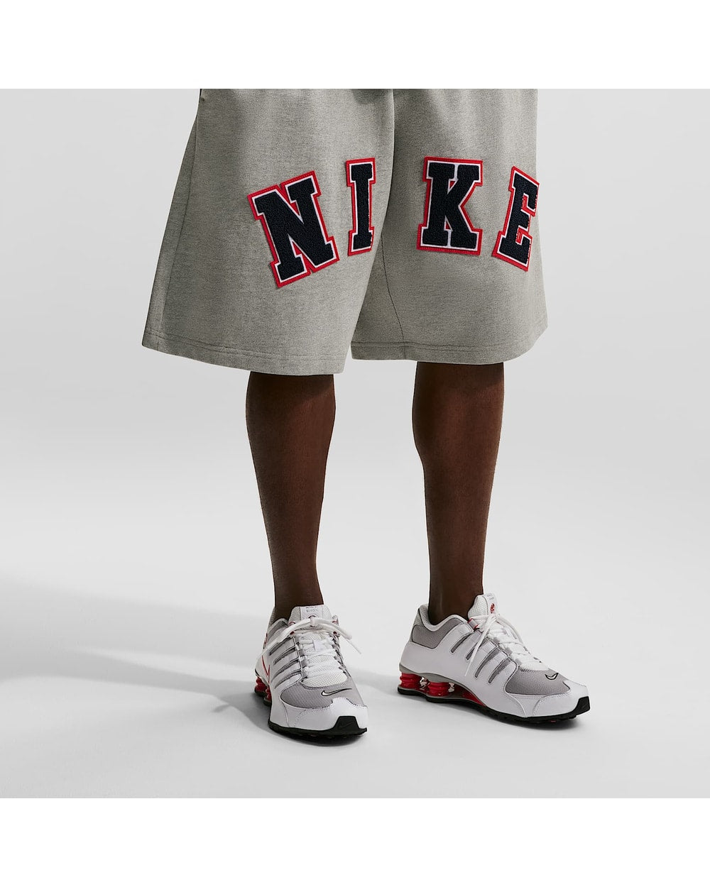 Nike Everyday Elevated No-Show Socks (6 Pairs) - WHITE, styled view