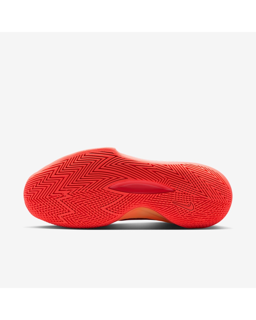 Nike Hyperspeed Court 2 SE Volleyball Shoes - Coconut Milk/Hot Lava/Cave Purple, outsole view