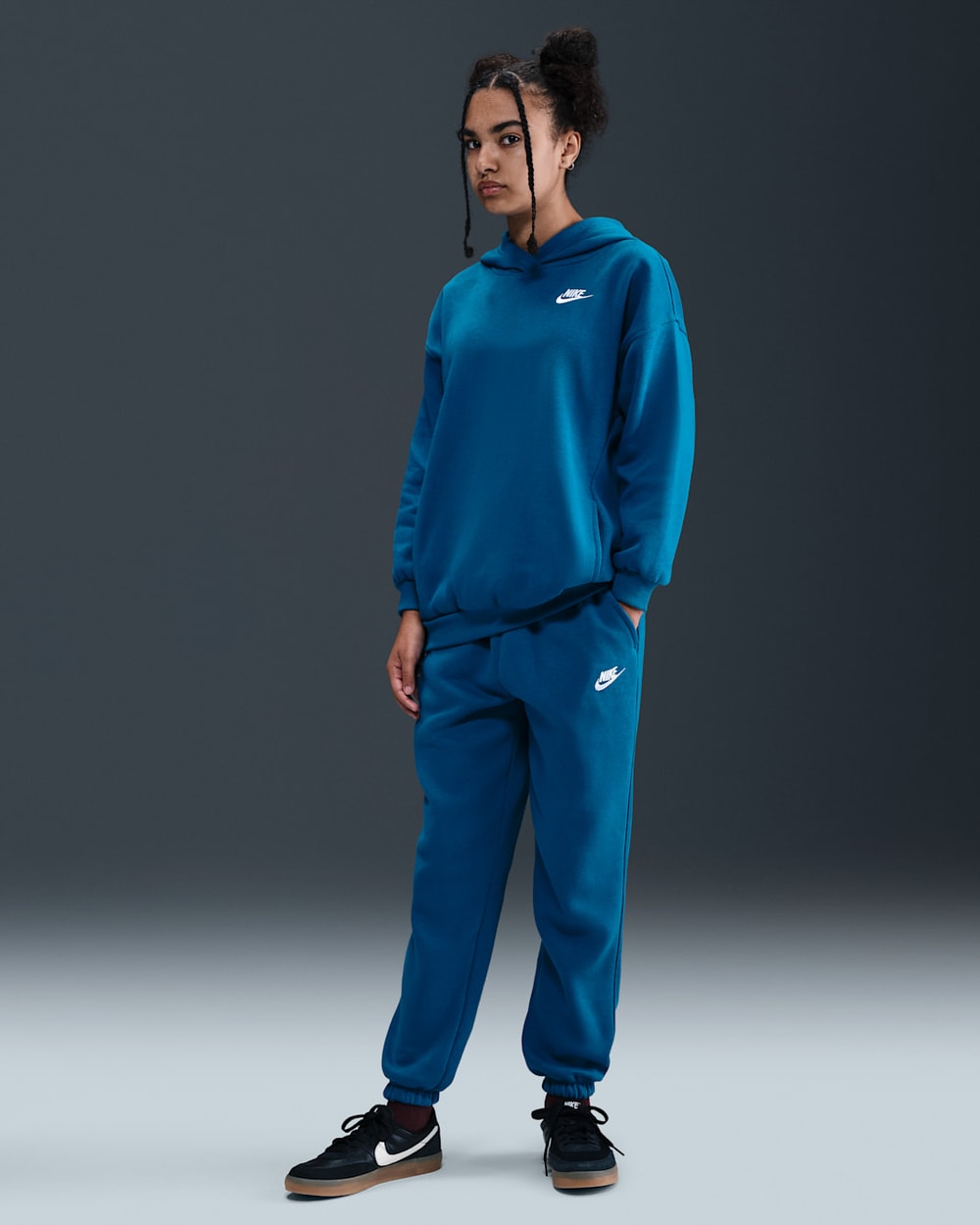 Nike Kids' Sportswear Club Fleece Oversized Pullover Hoodie